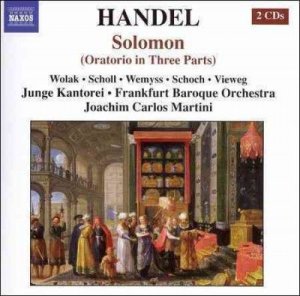 Junge Kantorei - Handel: Solomon (CD)
