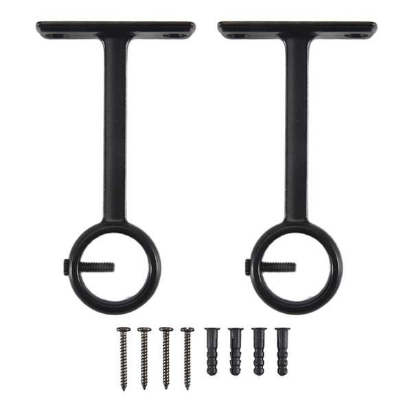 Ceiling Mounted Curtain Rod Brackets, Heavy Duty Bracket