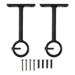 Ceiling Mounted Curtain Rod Brackets, Heavy Duty Ceiling Bracket for 1 Inc