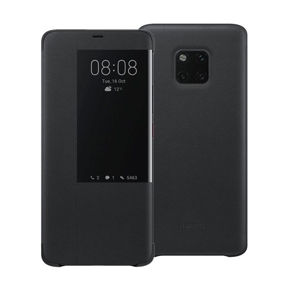 Huawei Mate 20 Pro Smart View Flip Case - Black