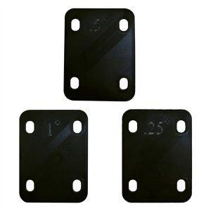 Guitar Neck Shims 3Pcs 0 25 0 5 And 1 Degree Gasket