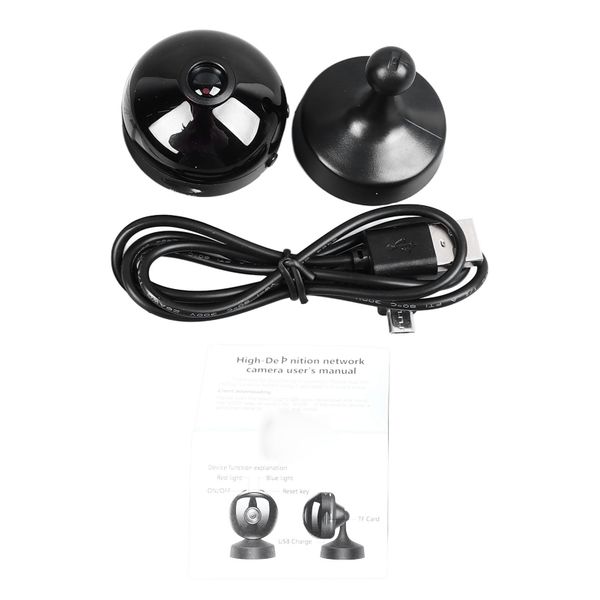 WiFi Security Camera with Infrared Night Vision, 32GB SD Card for Home &amp; Office
