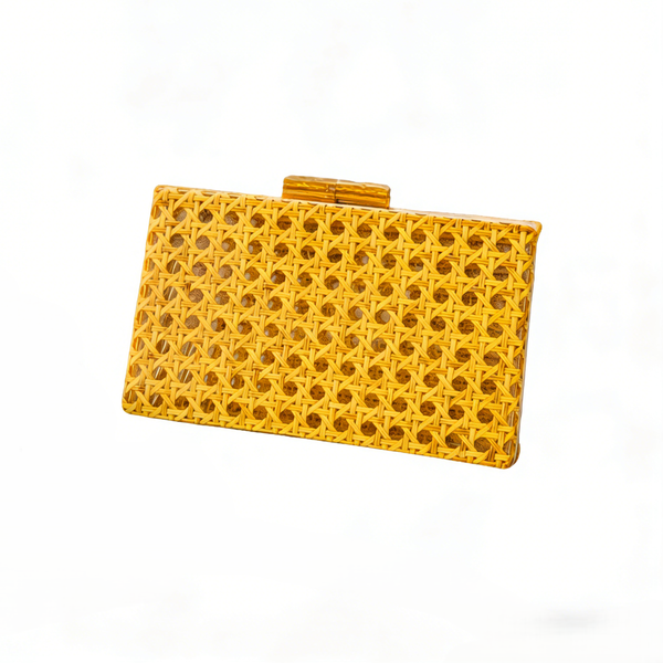 ZELTRYN Evening Bag With Retro European and American Rattan Trend