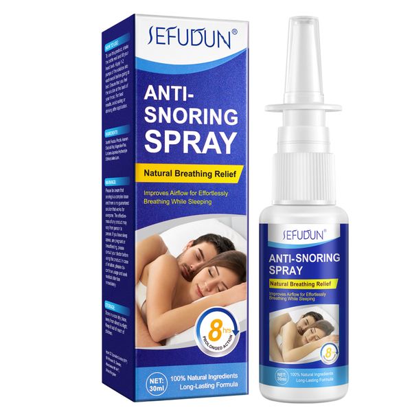 Anti Snoring Spray - Natural Breathing Relief-Improves Airflow