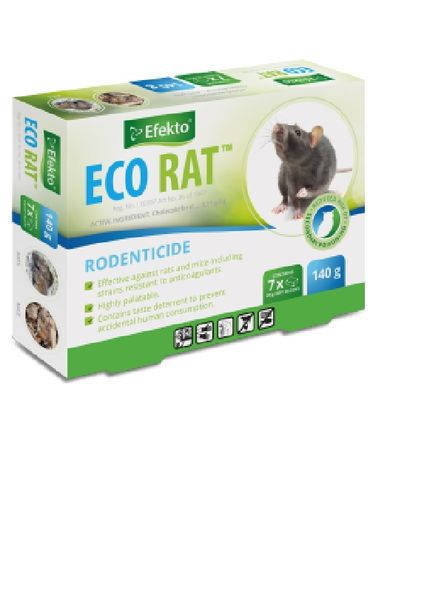 Efekto Scientific Supa-Kill Rat Poison Bait 100g