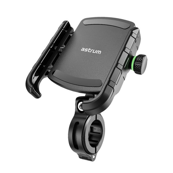 Astrum Bike &amp; Motorcycle Phone Holder- Strong Grip &amp; Stable Design - SH330
