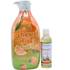 Komesic Shower Gel and Runske Sanaa Turmerc Oil