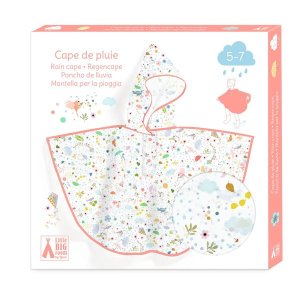 Djeco Rain Poncho - Joys of Spring rain cape (M)