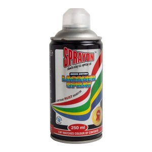 Sprayon Matt Clear Lacquer Spray Paint (250ml)