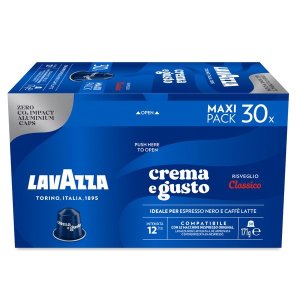 Lavazza Classico for Nespresso - 30 Aluminium Coffee Capsules Maxi Pack