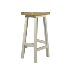 Vredendal Pearl White - Bar Chair - Bar Stool