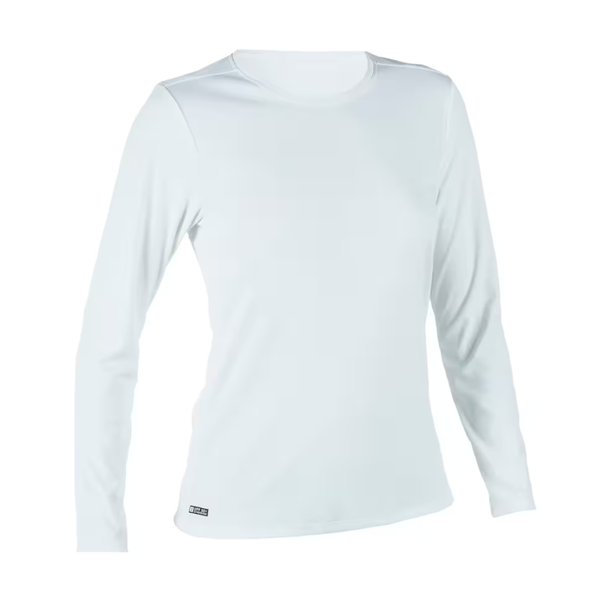 Olaian Women's Surfing Long-Sleeved UV-Resistant T-Shirt Malou Greige - Undyed