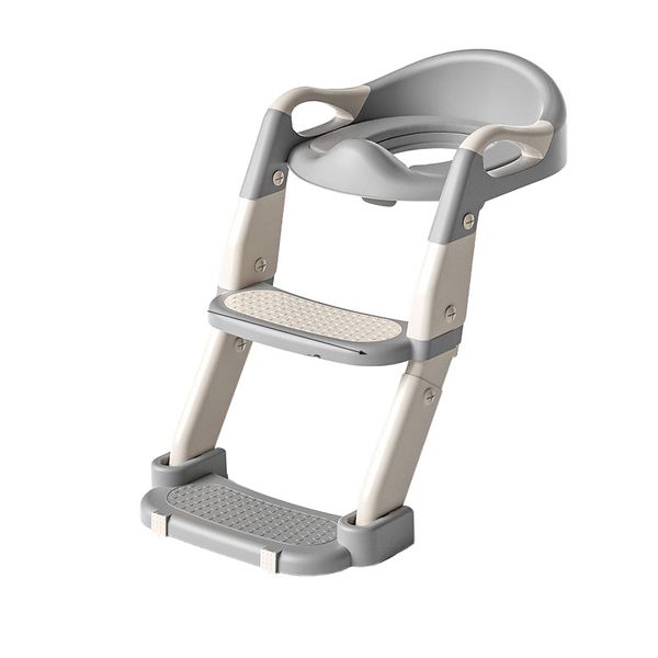 3-in-1 Toddler Potty Training Toilet Seat with Foldable Ladder