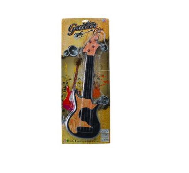 Musical String Guitar Rocker 2 Tone 47cm Brown