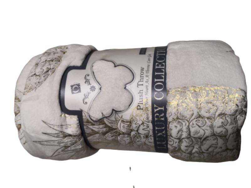 Plush Throw Fleece Blankets 1800 x 200cm - Luxury Collection