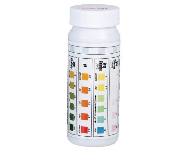 Speck 5-in-1 Pool Test Strips - White (Bulk Pack of 2)