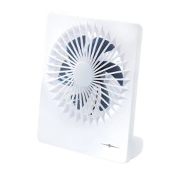 Portable USB Rechargeable Mini Personal Desktop Fan - White