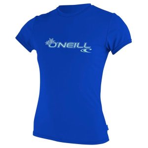 O'Neill Women's Basic Skin Short Sleeve Crew Neck Sun Shirt