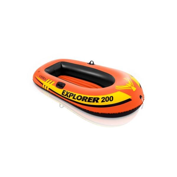 Intex Explorer 200 Inflatable Boat - 185 × 94 × 41 cm - 2-Person Vinyl Boat