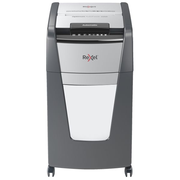 Rexel Optimum AutoFeed+ 225X Automatic Cross Cut P4 Paper Shredder