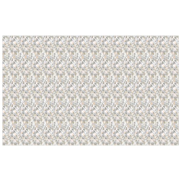 Silver Patterns Rectangle Tablecloth