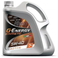G-Energy Synthetic Active 5W-40 5 Litre