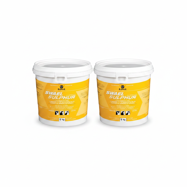 5 kg Agricultural Sulphur Powder for Soil Enhancement - 2 Pack