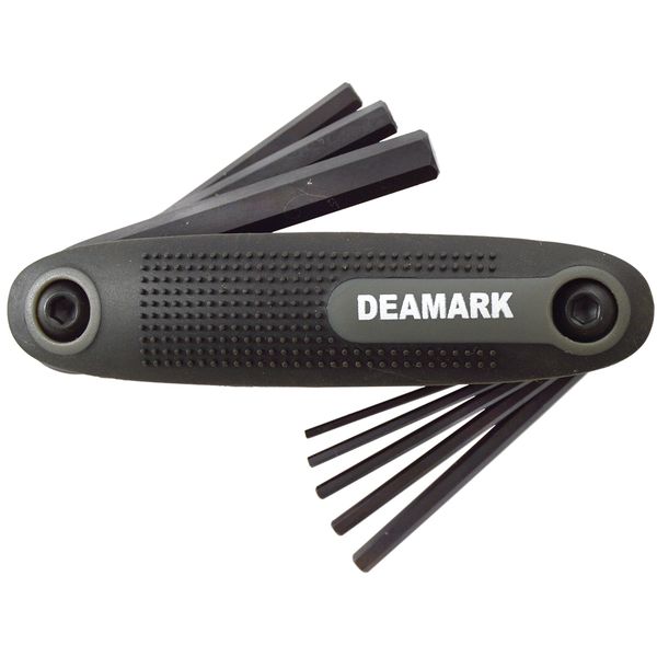 Deamark - Hex - Knife Type - Grey/Black - 8 Piece