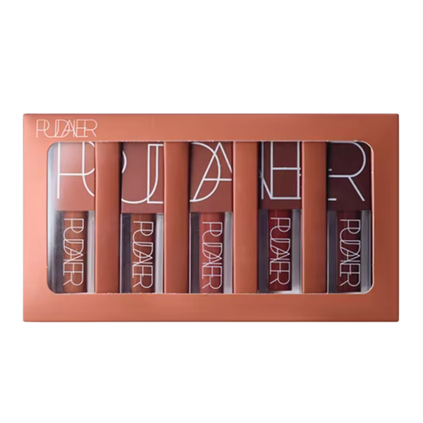 Pudaier 5 Piece Liquid Matte Lipstick Set - Long-Wear | Transfer-Resistant