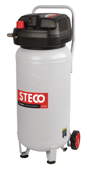 Steco Sc-2050nv 50l Oil-Less Vertical Air Compressor 1.5hp