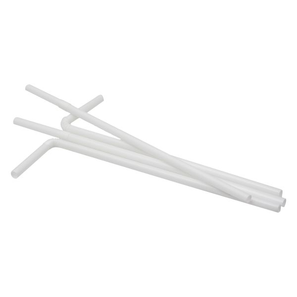 Bar Butler Straws White Wrapped, 100 Pcs (5Mm)