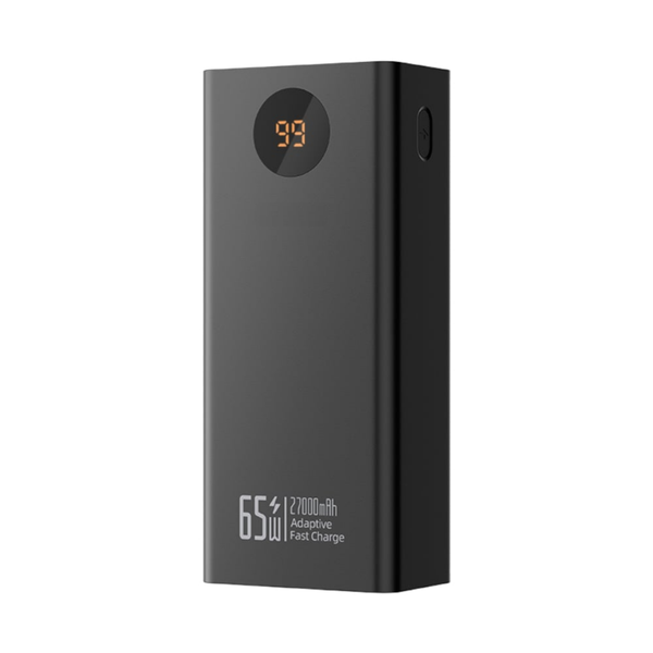 65W Rapid Charge Fast Charging Power Bank for Laptops &amp; Phones - 27 000mAh