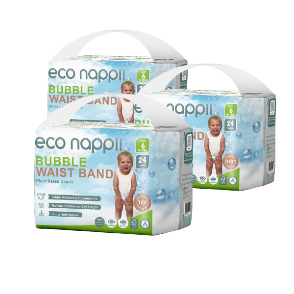 Eco Nappii Organic Baby Pull Up Nappies Mega Master Size 6