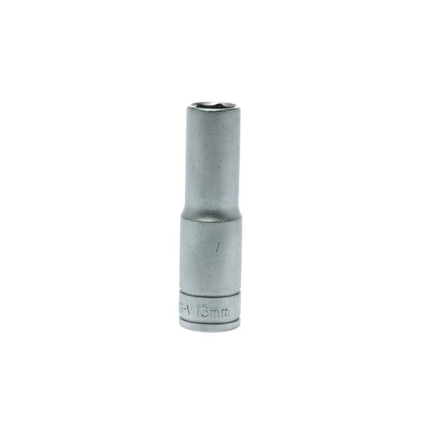 TengTools - 1/2inch Drive 6 Point Deep Socket 13mm - M1206136-C