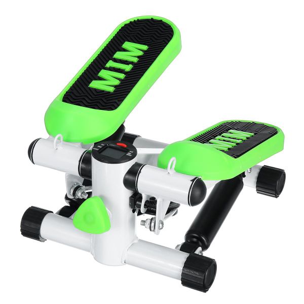 Mini Stepper with Display and Resistance Bands