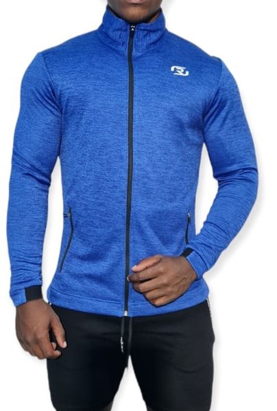 Ronex Men's Tech Jacket - Royal Melange