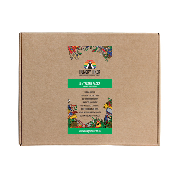 Hungry Hiker Tester Packs