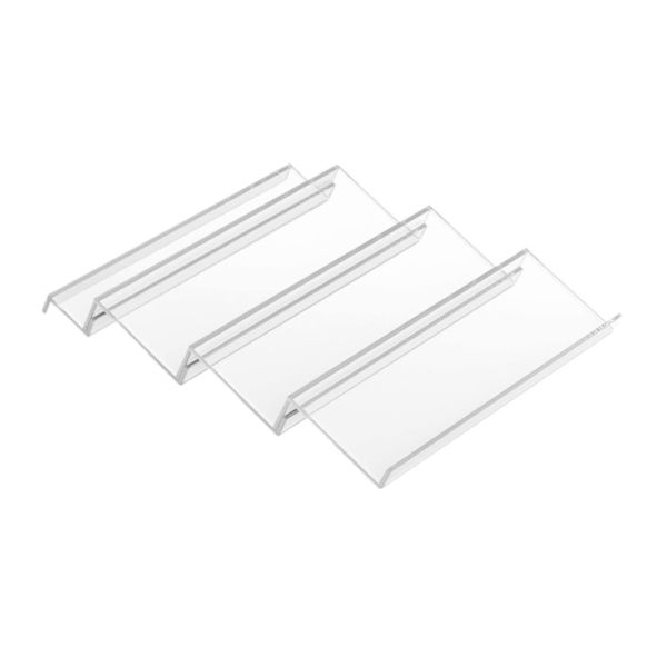 Stepped Spice Tray-Acrylic Spice Rack -3-Tier Kitchen Drawer Organizer