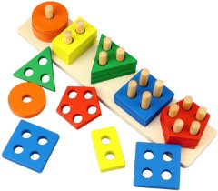 Wooden Educational Shape Sorting Toy