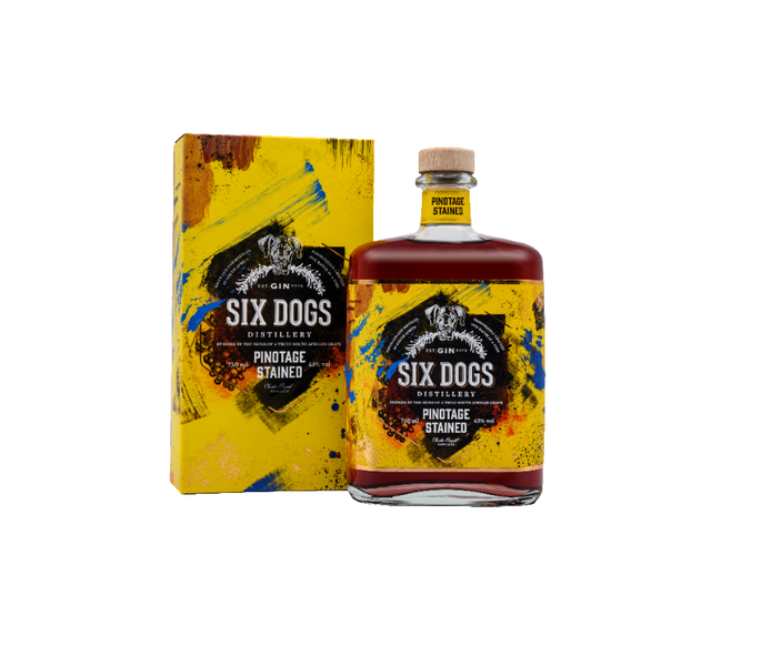 Six Dogs Pinotage Stained Gin
