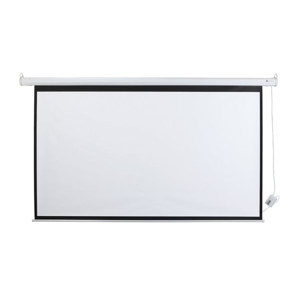 OfficeTEK 100'' Motorized Electric Projector Screen with Remote