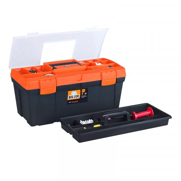Big Jim - Organiser - Storage Container - 26cm - Bulk Pack of 6