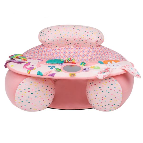 Inflatable Baby Seat with Cover, Floor Seat for 3-36 Months