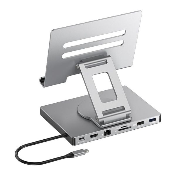 Blueendless 7-in-1 USB C Hub with 100W PD, 4K HDTV, RJ45