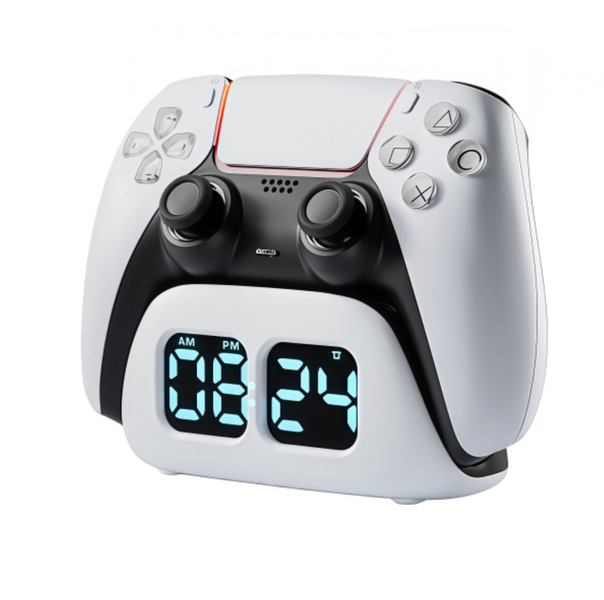 Koirerooy Compatible With PS5 Charging Dock Digital Clock Overcharge Safe