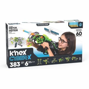 Knex - Cyber-X C10 Crypto Crank with Motor - 383 Pieces/6 Builds