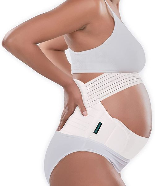 Pregnancy Belt 4 in 1 Maternity Support Brace, Abdomen &amp; Back Pain Relief