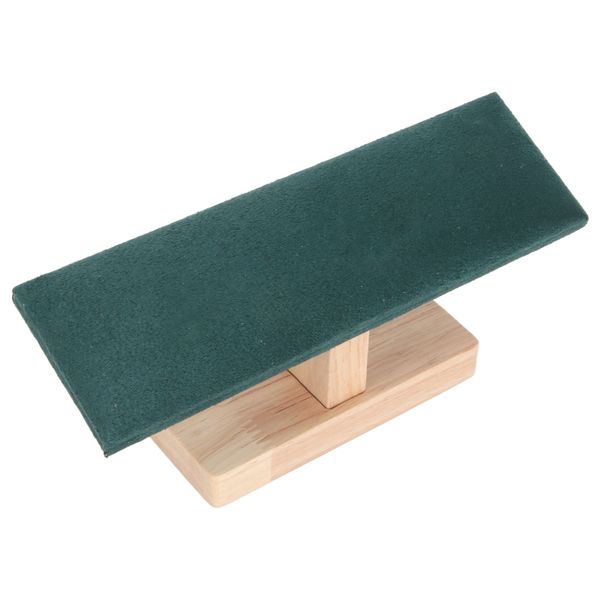 Solid Wood T-Bar Watch Jewelry Display Stand Organizer
