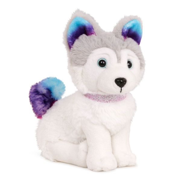 Our Generation 6-Inch Posable Siberian Husky Plush Toy for Dolls