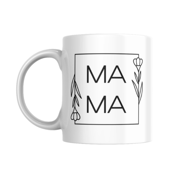 Branded Coffee Mug - MaMa Flower